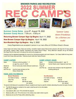 Summer Rec Camp 22