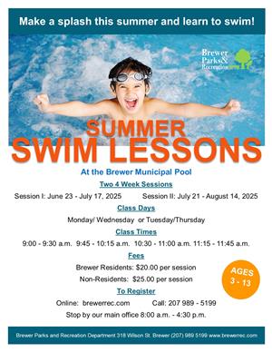 Swim Lessons 2025