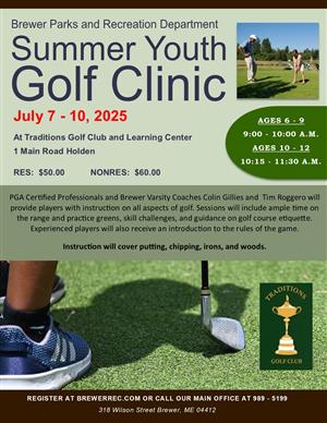 Youth Golf Clinic 2025