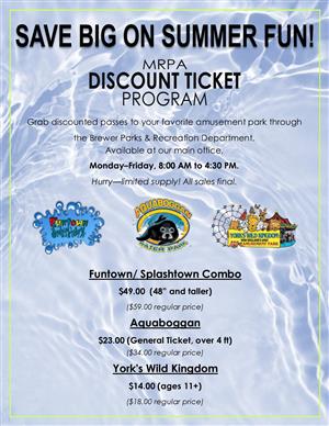 Discount Tickets!
