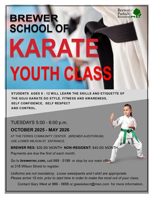 Youth Karate Class