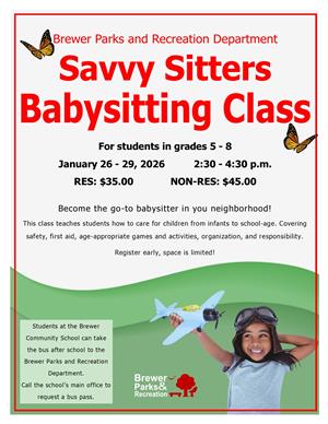 Savvy Sitters Babysitting Class