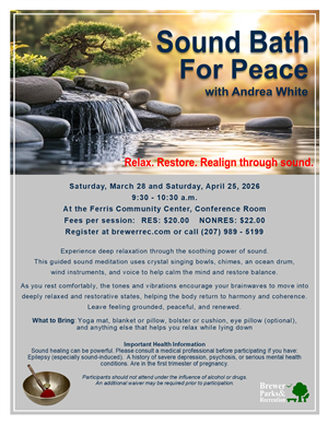 Sound Bath For Peace