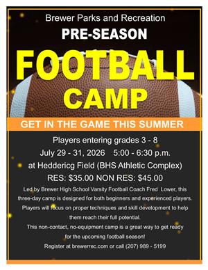 Football Camp 2026