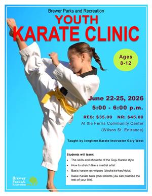 Youth Karate Clinic 2026