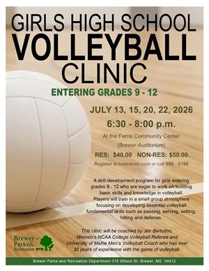 High School Volleyball Clinic 2026